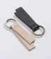 PAPER FOLD KEYCHAIN : NATURAL